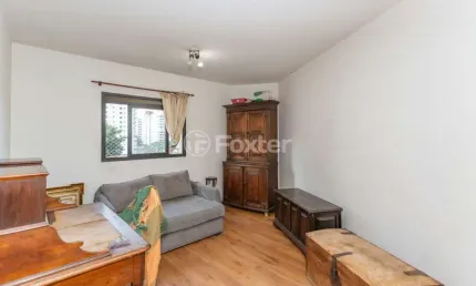 Apartamento com 1 quarto à venda na avenida miruna, 399, indianópolis, são paulo, 37 m2 por r$ 450.000