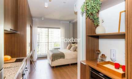 Apartamento com 1 quarto à venda na Rua Coronel Artur de Paula Ferreira, 110, Vila Nova Conceição, São Paulo, 24 m2 por R$ 425.000