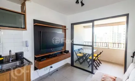 Apartamento com 1 quarto à venda na avenida pavão, 986, indianópolis, são paulo, 31 m2 por r$ 529.000