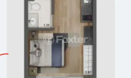 Kitnet / Stúdio à venda na Avenida Pompéia, 550, Pompéia, São Paulo, 27 m2 por R$ 390.000