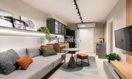 Apartamento com 1 quarto à venda na rua alvorada, 616, vila olímpia, são paulo, 26 m2 por r$ 430.000