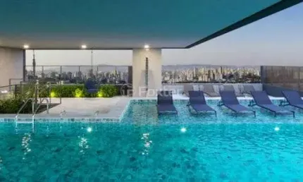 Apartamento com 1 quarto à venda na Rua Melo Palheta, 301, Barra Funda, São Paulo, 31 m2 por R$ 489.236