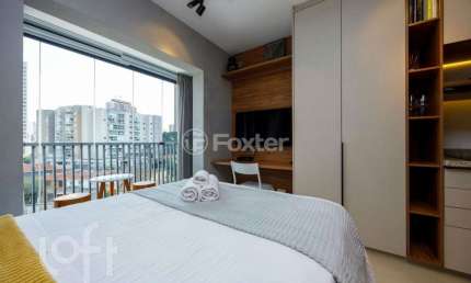 Apartamento com 1 quarto à venda na Rua das Sempre-Vivas, 12, Jardim das Acacias, São Paulo, 22 m2 por R$ 435.000