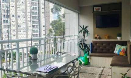 Apartamento com 3 quartos à venda na Rua Francisco José da Silva, 238, Morumbi, São Paulo, 96 m2 por R$ 870.000