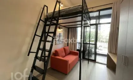 Apartamento com 1 quarto à venda na rua bartira, 238, perdizes, são paulo, 25 m2 por r$ 430.000