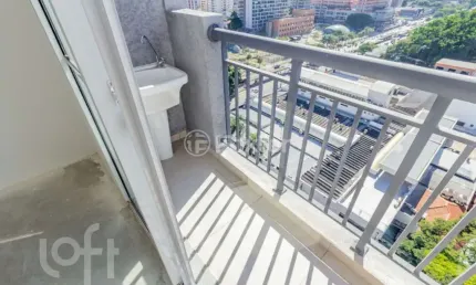Apartamento com 2 quartos à venda na avenida dos carinás, 64, indianópolis, são paulo, 29 m2 por r$ 460.000