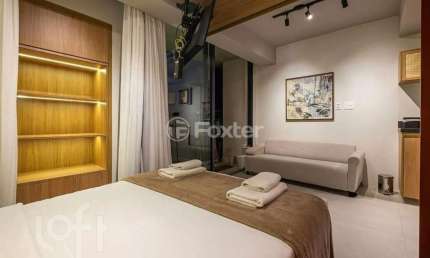 Apartamento com 1 quarto à venda na Rua Agissê, 247, Jardim das Bandeiras, São Paulo, 28 m2 por R$ 500.000