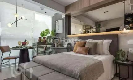 Apartamento com 1 quarto à venda na rua arruda alvim, 166, pinheiros, são paulo, 27 m2 por r$ 630.000