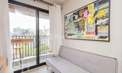 Apartamento com 1 quarto à venda na rua fradique coutinho, 1158, pinheiros, são paulo, 28 m2 por r$ 560.000