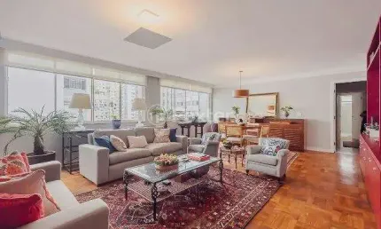 Apartamento com 3 quartos à venda na alameda casa branca, 791, jardim paulista, são paulo, 159 m2 por r$ 2.300.000