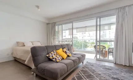 Kitnet / stúdio à venda na rua professor josé leite e oiticica, 434, vila gertrudes, são paulo, 50 m2 por r$ 850.000
