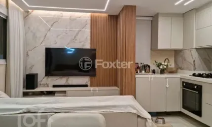 Apartamento com 1 quarto à venda na avenida josé maria de faria, 294, lapa de baixo, são paulo, 34 m2 por r$ 385.000