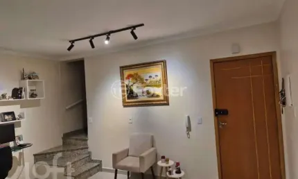 Cobertura com 3 quartos à venda na rua francisco otaviano, 144, vila humaitá, santo andré, 160 m2 por r$ 750.000