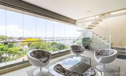 Cobertura com 3 quartos à venda na Avenida Cai, 55, Cristal, Porto Alegre, 319 m2 por R$ 3.590.000
