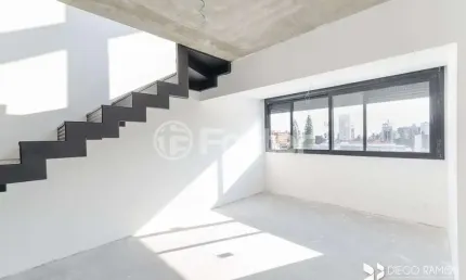 Cobertura com 1 quarto à venda na rua josé de alencar, 1068, menino deus, porto alegre, 65 m2 por r$ 653.610