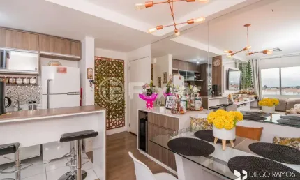 Apartamento com 2 quartos à venda na Rua Irmão Félix Roberto, 100, Humaitá, Porto Alegre, 50 m2 por R$ 361.000