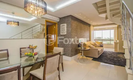 Cobertura com 3 quartos à venda na avenida panamericana, 101, jardim lindóia, porto alegre, 210 m2 por r$ 2.000.000