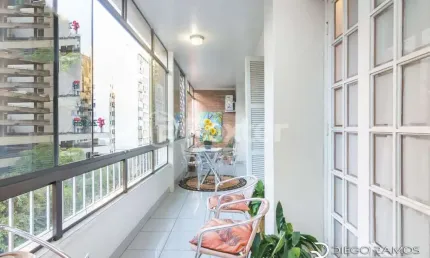 Apartamento com 3 quartos à venda na rua coronel fernando machado, 851, centro histórico, porto alegre, 141 m2 por r$ 730.000