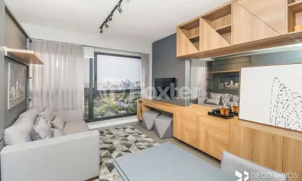 Apartamento com 1 quarto à venda na rua curvelo, 100, petrópolis, porto alegre, 41 m2 por r$ 609.563