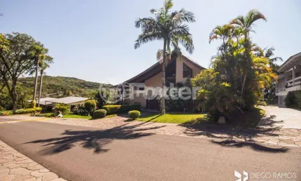 Casa em condomínio fechado com 5 quartos à venda na avenida da cavalhada, 5205, cavalhada, porto alegre, 565 m2 por r$ 3.255.000