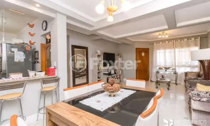 Casa em condomínio fechado com 3 quartos à venda na avenida juca batista, 1458, cavalhada, porto alegre, 136 m2 por r$ 710.000