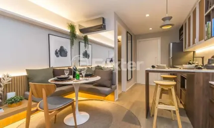 Loft com 1 quarto à venda na Rua José do Patrocínio, 527, Cidade Baixa, Porto Alegre, 27 m2 por R$ 368.227