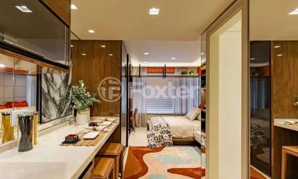 Loft com 1 quarto à venda na Avenida Carlos Gomes, 1130, Auxiliadora, Porto Alegre, 28 m2 por R$ 529.063