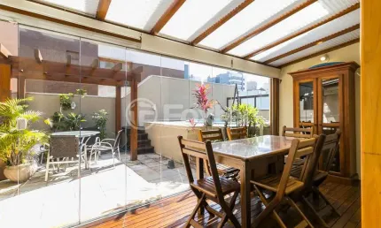 Cobertura com 3 quartos à venda na avenida guaporé, 419, petrópolis, porto alegre, 210 m2 por r$ 1.510.500