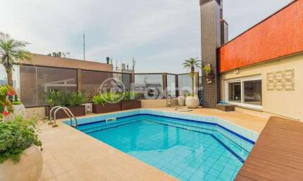 Cobertura com 4 quartos à venda na Rua Carvalho Monteiro, 247, Petrópolis, Porto Alegre, 303 m2 por R$ 3.500.000