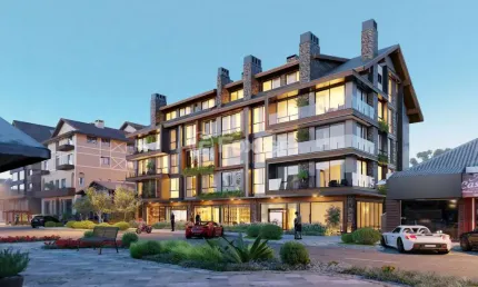 Apartamento com 1 quarto à venda na Avenida Osvaldo Aranha, 216, Quinta da Serra, Canela, 61 m2 por R$ 1.380.076