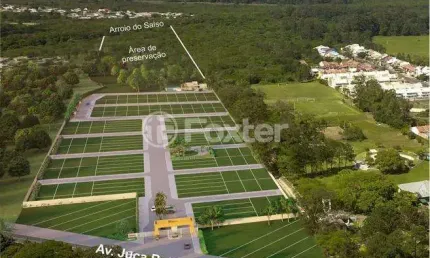 Terreno em condomínio fechado à venda na Avenida Juca Batista, 5505, Hípica, Porto Alegre, 166 m2 por R$ 210.000