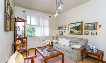 Apartamento com 3 quartos à venda na rua engenheiro antônio carlos tibiriçá, 102, petrópolis, porto alegre, 77 m2 por r$ 290.000