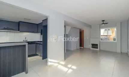 Casa em condomínio fechado com 3 quartos à venda na Rua Alberto Jerônimo Guerra, 20, Mário Quintana, Porto Alegre, 146 m2 por R$ 470.000