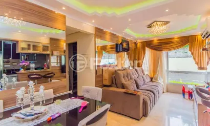 Apartamento com 3 quartos à venda na avenida da cavalhada, 4530, cavalhada, porto alegre, 71 m2 por r$ 390.000