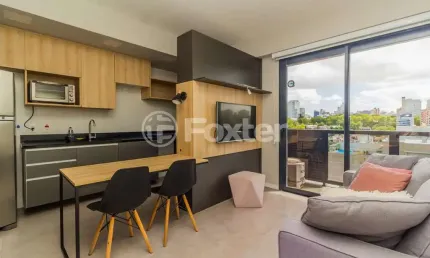 Apartamento com 1 quarto à venda na rua anita garibaldi, 1855, boa vista, porto alegre, 42 m2 por r$ 806.000