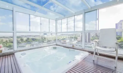 Cobertura com 2 quartos à venda na rua doutor campos velho, 519, cristal, porto alegre, 250 m2 por r$ 1.425.000