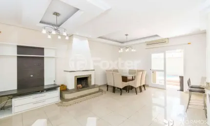 Casa em condomínio fechado com 3 quartos à venda na avenida ecoville, 790, sarandi, porto alegre, 178 m2 por r$ 1.420.000