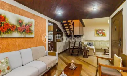 Casa em condomínio fechado com 3 quartos à venda na Rua Erechim, 100, Nonoai, Porto Alegre, 141 m2 por R$ 719.000