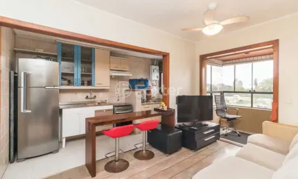 Apartamento com 1 quarto à venda na avenida doutor nilo peçanha, 2110, boa vista, porto alegre, 47 m2 por r$ 480.000