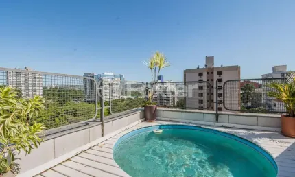 Cobertura com 3 quartos à venda na Rua Heretiano Rocha, 76, Petrópolis, Porto Alegre, 176 m2 por R$ 1.280.000