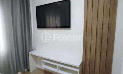 Apartamento com 1 quarto à venda na Rua Cento e Quarenta e Dois, 99, Jardim Algarve, Alvorada, 29 m2 por R$ 142.000