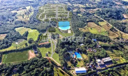 Terreno em condomínio fechado à venda na Rua Manoel Santana, 625, Sitio São José, Viamão, 603 m2 por R$ 694.381