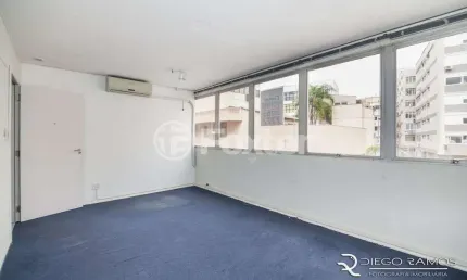 Sala comercial com 1 sala à venda na rua vinte e quatro de outubro, 850, moinhos de vento, porto alegre, 36 m2 por r$ 269.000