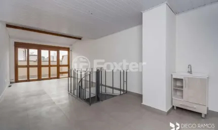 Sala comercial com 3 salas à venda na rua joão abbott, 451, petrópolis, porto alegre, 35 m2 por r$ 195.000