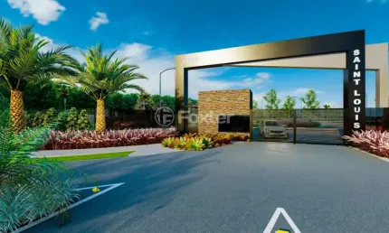 Terreno em condomínio fechado à venda na Avenida José Garibaldi, 2060, Sitio São José, Viamão, 164 m2 por R$ 131.175