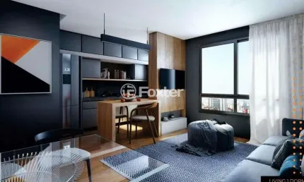 Apartamento com 1 quarto à venda na rua laurindo, 116, santana, porto alegre, 38 m2 por r$ 470.000