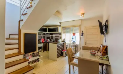 Cobertura com 1 quarto à venda na rua guadalajara, 15, jardim itu sabará, porto alegre, 95 m2 por r$ 209.000