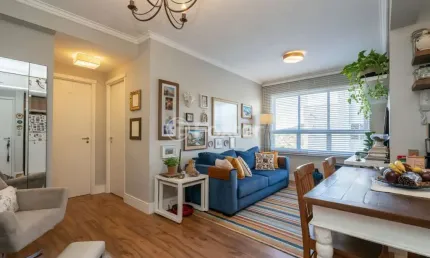 Apartamento com 2 quartos à venda na Rua Attílio Bilibio, 251, Jardim Carvalho, Porto Alegre, 54 m2 por R$ 430.000