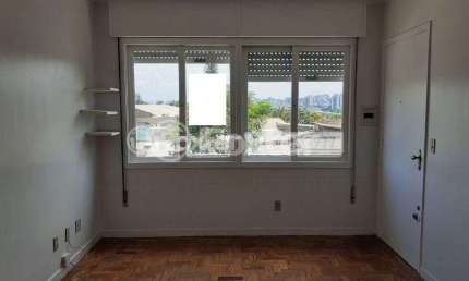 Flat com 1 quarto à venda na Avenida Rocio, 111, Vila João Pessoa, Porto Alegre, 27 m2 por R$ 110.000