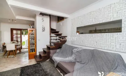 Casa com 3 quartos à venda na rua doutor lauro miguel sturm, 161, hípica, porto alegre, 117 m2 por r$ 480.000